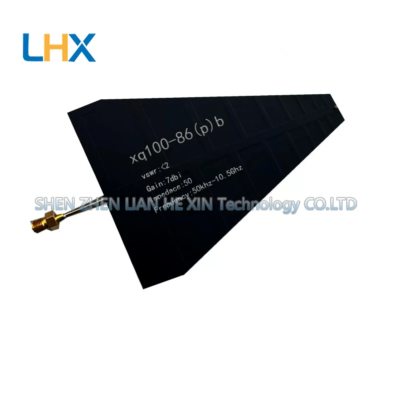 Log-periodic antenna 50K-10.5GHz direction-finding 2.4G Ultra-wideband Ultra-wideband gain directional antenna 4G 5G