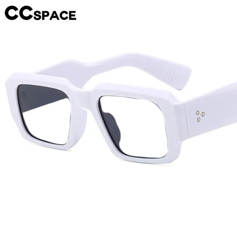 R57164 Ladies Popular Square Presbyopic Spectacles Dioptric +0.50 +1.00 +3.00 Men Fashion Rivet Optical Reading Glasses