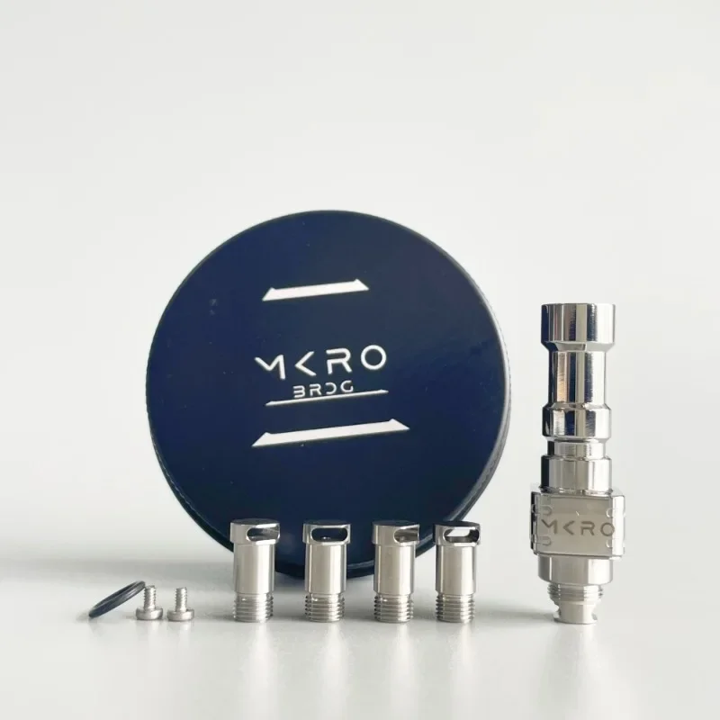 Yftk kontrl 316สะพาน rba สไตล์ rba สำหรับแท่ง/BB/ Boro MOD-silvertanium 5ชิ้น1.0พิน/1.2 /2.5 / 3.5/4.0มม.