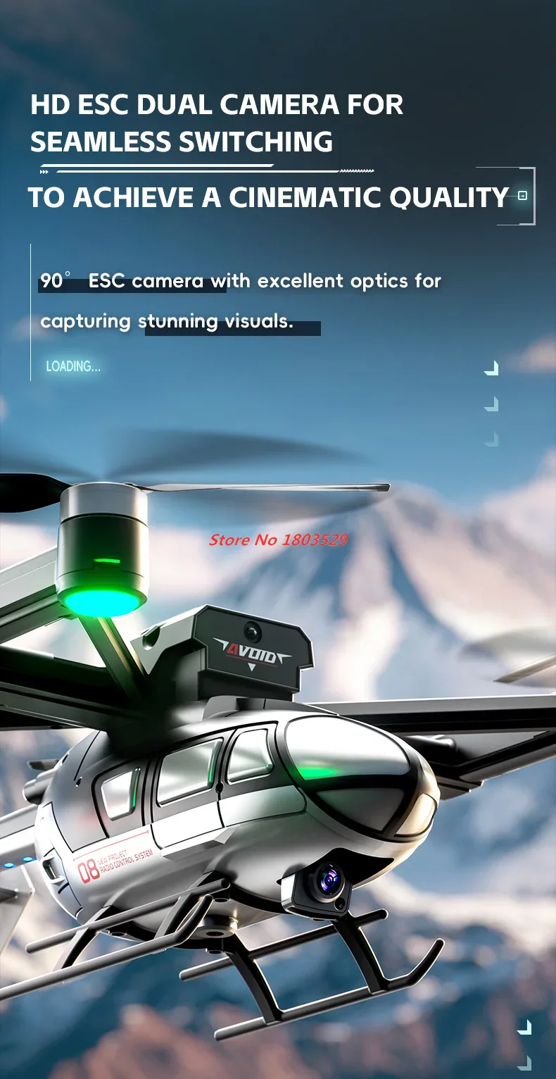 Brushless Obstacle avoidance WIFI Drone Profession HD Camera Remote Control Helicopter Obstacle Avoidance RC Quadcopter Drone To view 3