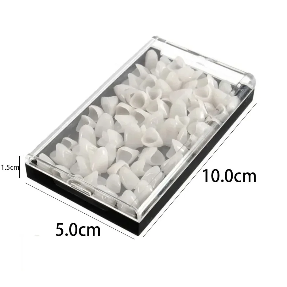 1 Box Dental Crowns Resin Porcelain Temporary Teeth Crown Teeth Whitening Anterior Posterior Crown Tooth Veneers Oral Care