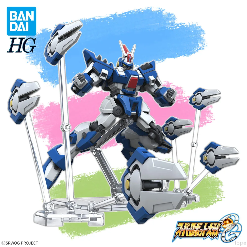 

В наличии оригинальная фигурка BANDAI HG Super Robot Wars OG Ash Saviour, аниме, собранная модель, оригинальная игрушка в штучной упаковке