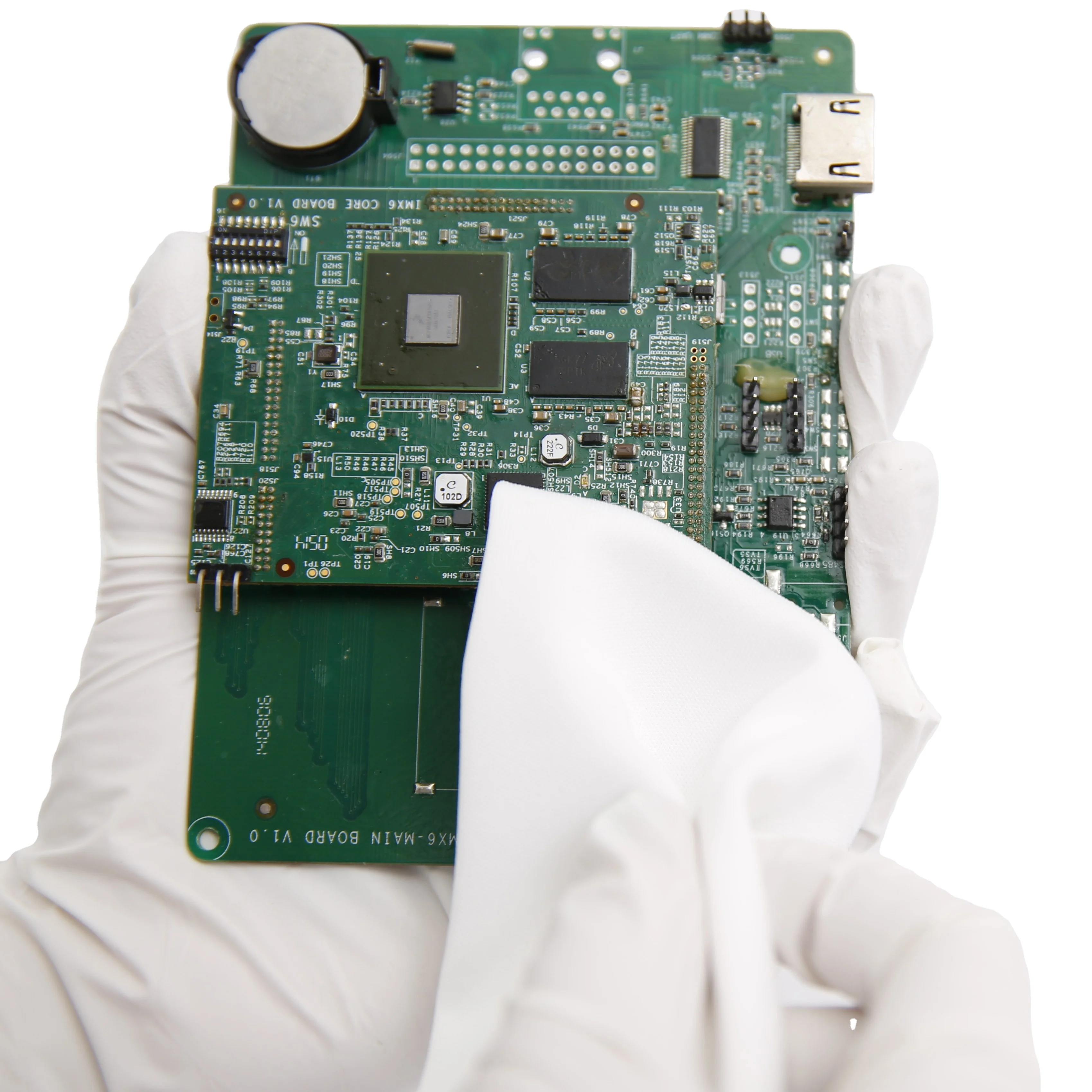 

2PCS Cleanroom Computer Pcb Pad Clean Cloth Factory Direct Dry Clean Room Non-Sterile Microfiber Wipers For Electronic Industry