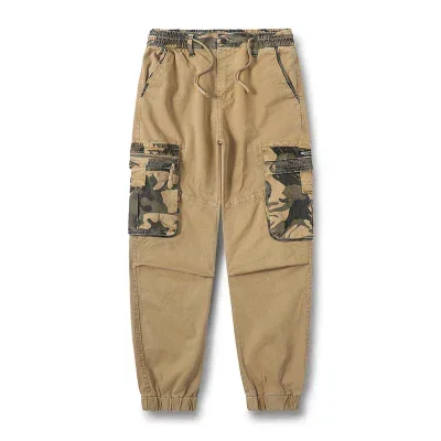 MAIDANGDI Camouflage Splicing High Craft Workwear Pants  Tough Casual Pants  Long Pants with Multiple Pockets Daily  Traveling