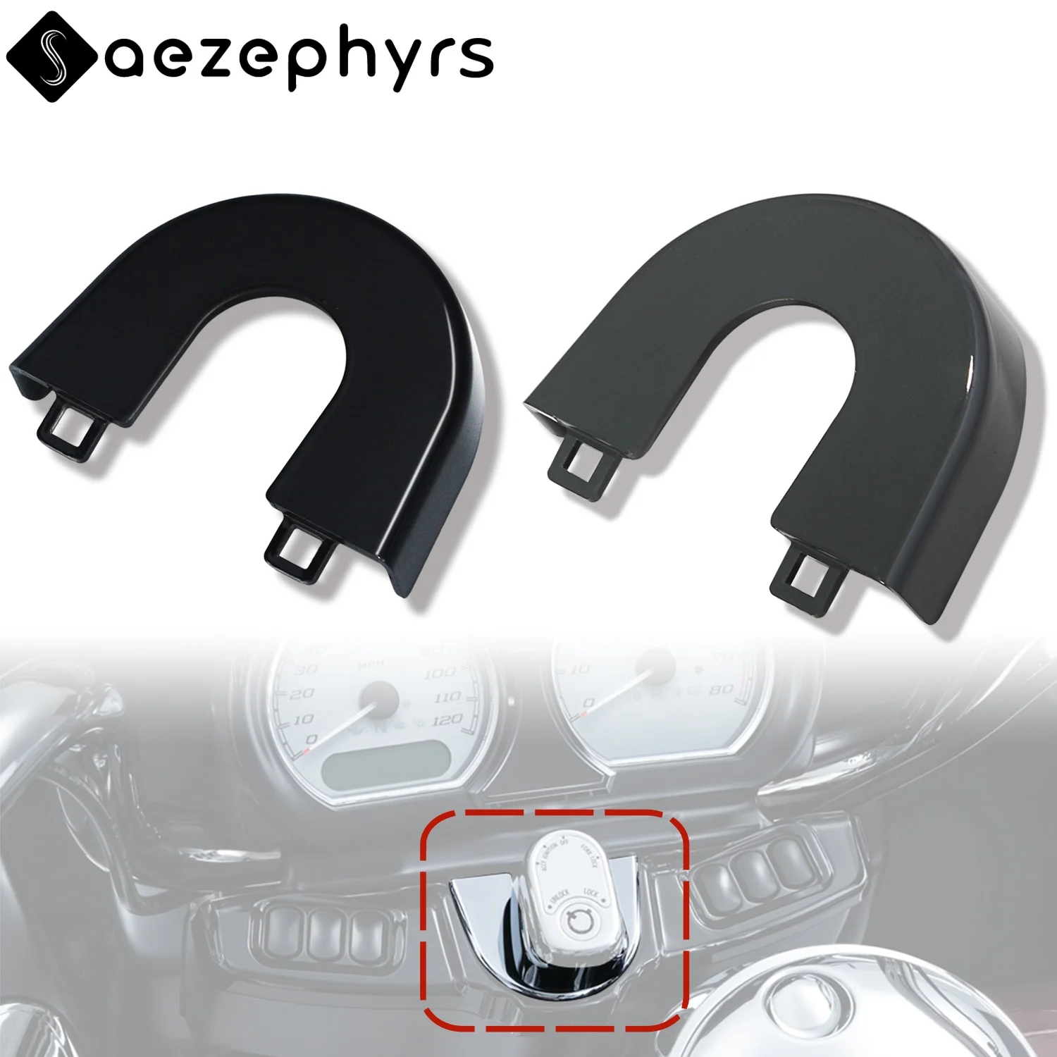 Ignition Switch Panel Trim Cover Motorcycle Accessories For Harley Davidson CVO Road Glide FLTRXSE FLTRT FLTRXS FLTRU 2015-2025