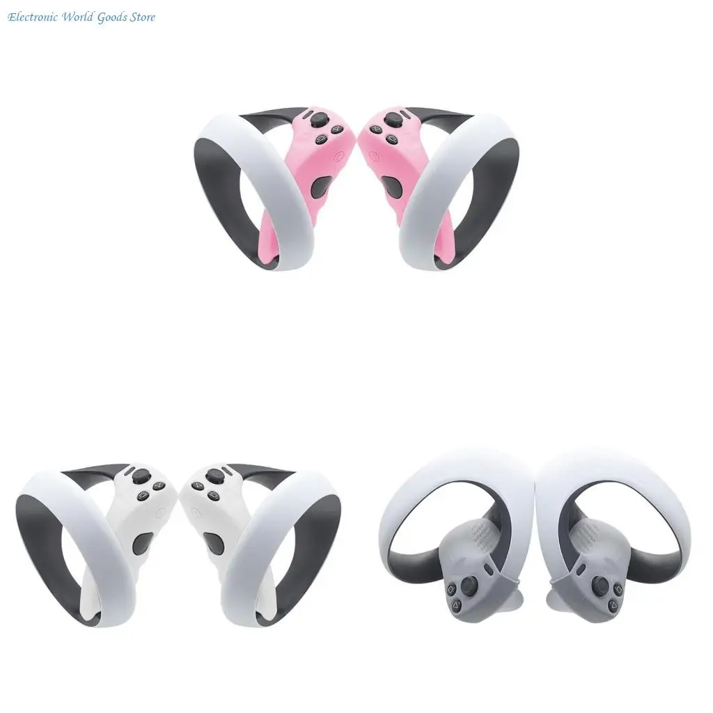 A3PD Anti-Throw Controller Shells Grips Lightproof Cover for PS VR2 Touch Controllers Protective Controller Sleeves