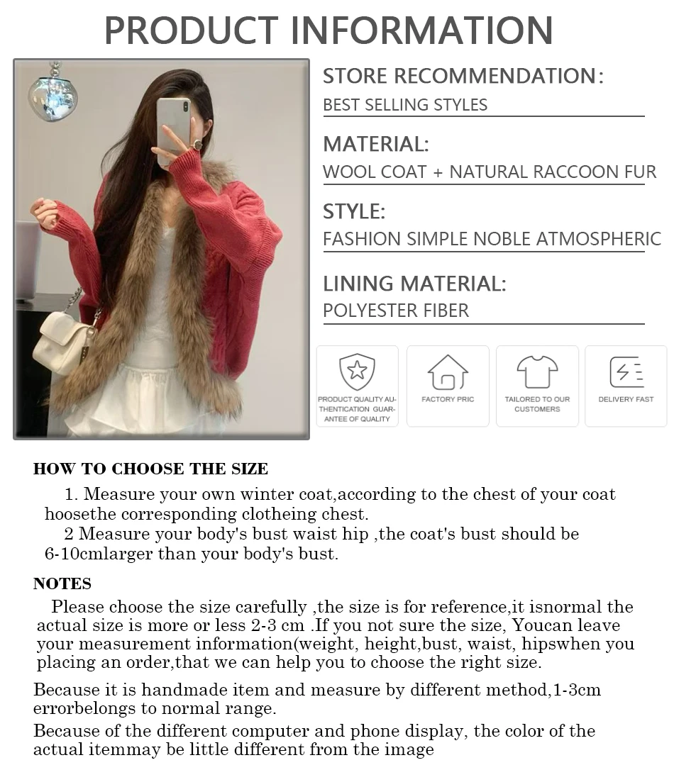 هوديي حقيقية الراكون الفراء طوق البلوزات للمرأة سترة الكشمير المعنقة الخريف الشتاء نمط جديد سترات من فراء الكشمير