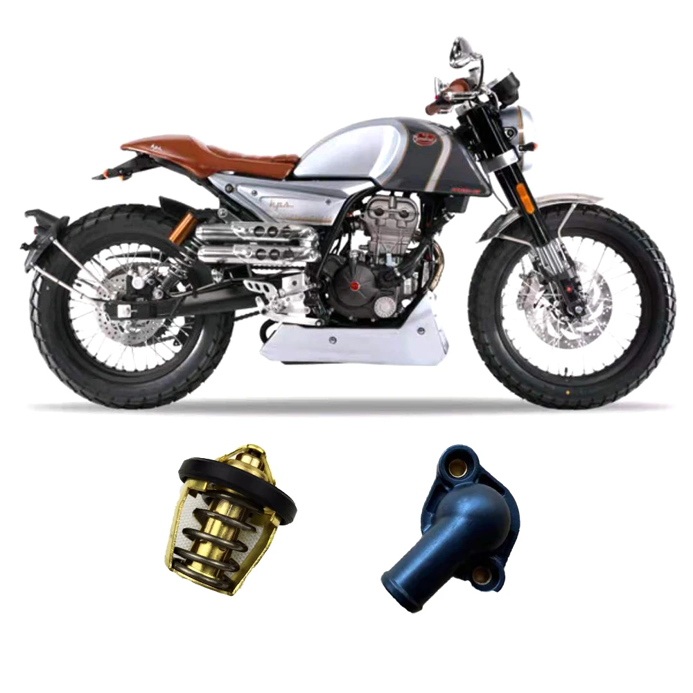 Thermostatic valve Thermostat Cover Motorcycle Original Factory Accessories For FB Mondial HPS 125