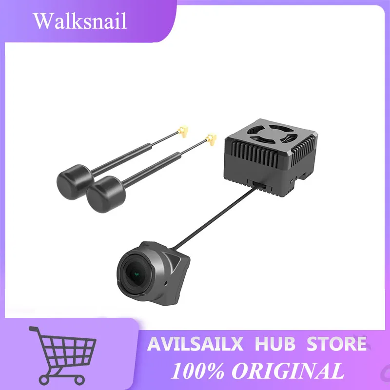 Walksnail Ascent GT Pro Z40/Z8 Digital FPV VTX Kit Match GM3 V2 3-Axis Gimbal 4W High Power Long Range HD Transmission System