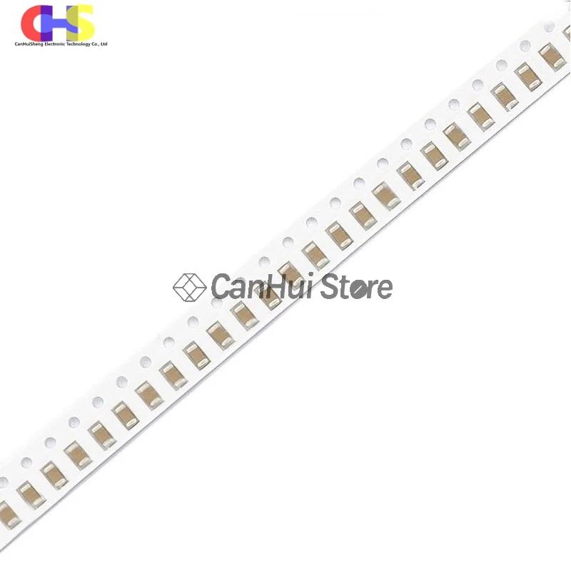 100pcs 1206 SMD Chip Multilayer Ceramic Capacitor 0.5pF - 100uF 2 3 4 5 6 7 8 9 pF 6.8nF 15nF 330nF 100nF 0.1uF 2.2uF 4.7uF 10uF