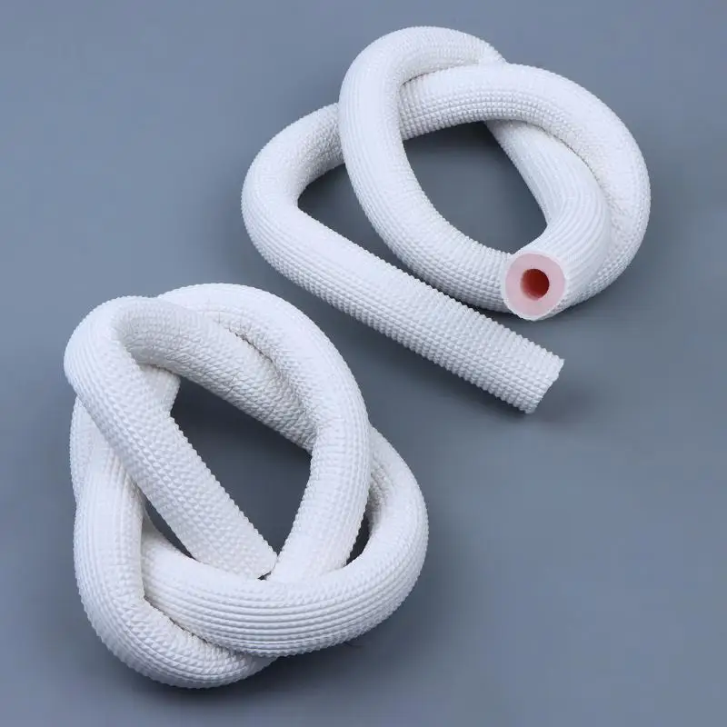 1Meter Pipe Insulation Foam Tube Air Conditioner Pipe Fittings Heat Preservation Foam Tubing For Mini Split Copper Line Set