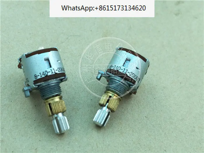 ALPS 16 type 8-140-11-20KAX2 duplex double adjusting potentiometer pin A20K handle 20MM flower