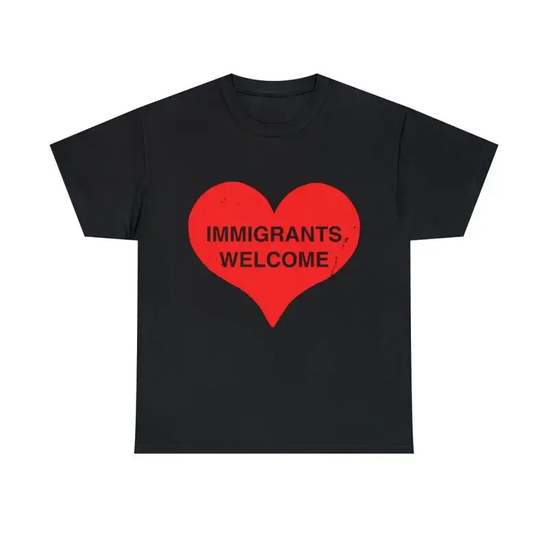 Immigrants Welcome T Shirt S 5Xl