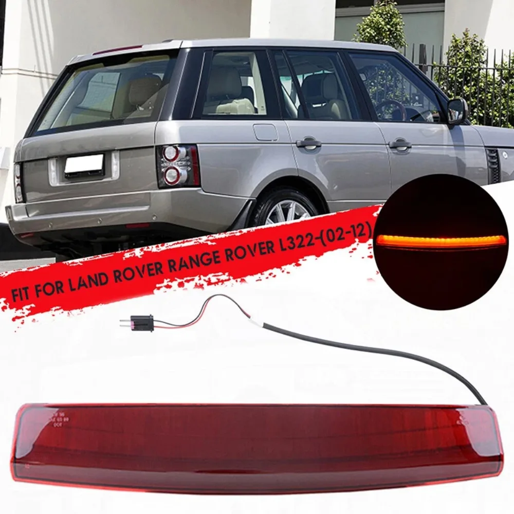 

Автомобильный 3-й третий светодиодный стоп-сигнал для Land Rover Range Rover L322 2002-2010 2011 2012, задний дополнительный стоп-сигнал с высоким креплением