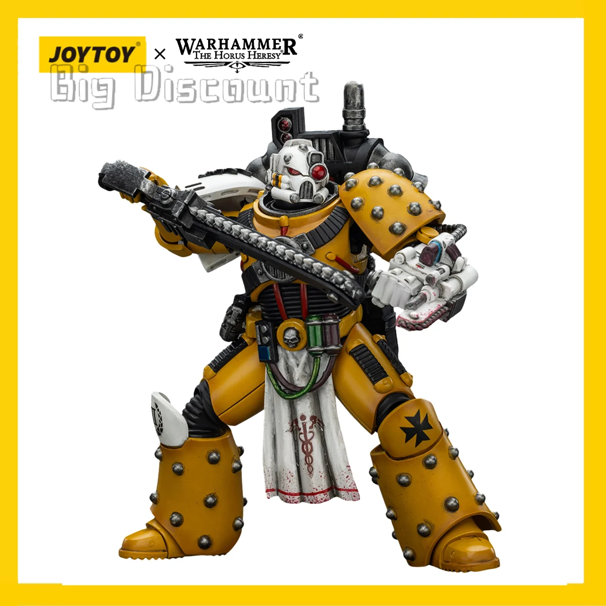 [الطلب المسبق] نموذج JOYTOY Warhammer "The Horus Heresy" 1/18 بقبضات إمبراطورية فيلق صيدلية