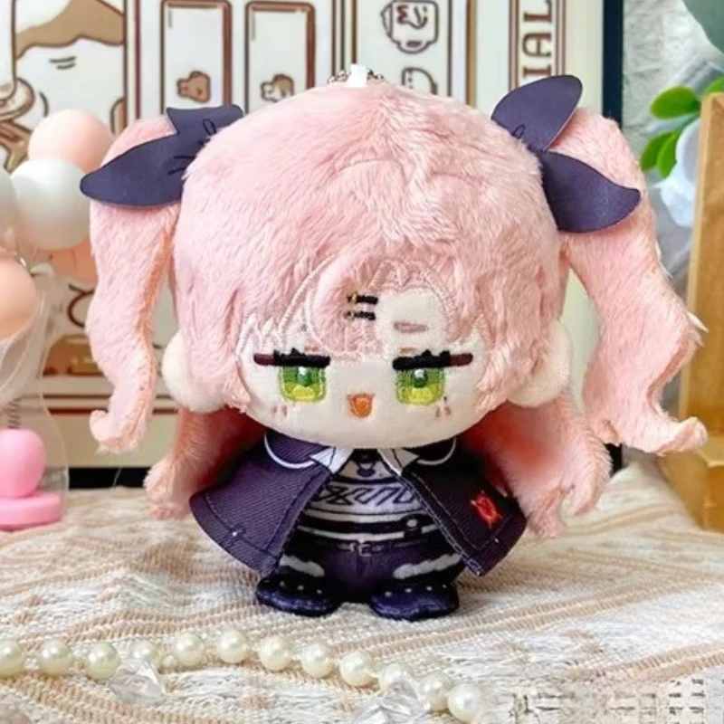 12cm Anime Game Zenless Zone Zero Kawaii Cosplay Dango Cotton Doll Keychain Mini Backpack Pendants Plushie Toy Figures Fans Gift