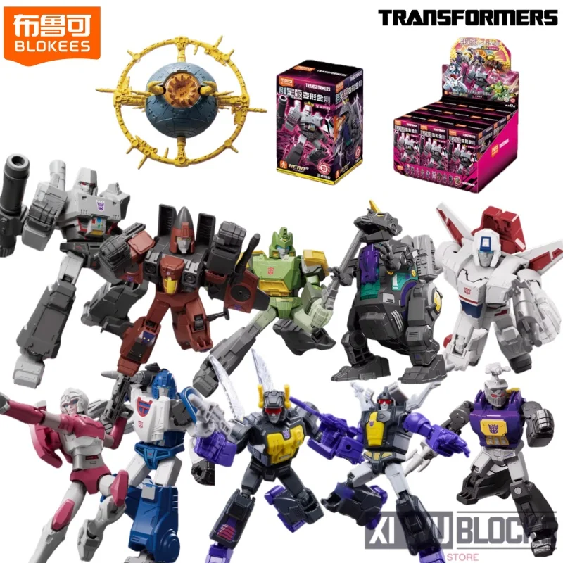 BLOKEES Building Blocks Man Transformers Star Edition 9 Jetfire Bombshell Megatron Splicing Toy Models Collecting Gifts