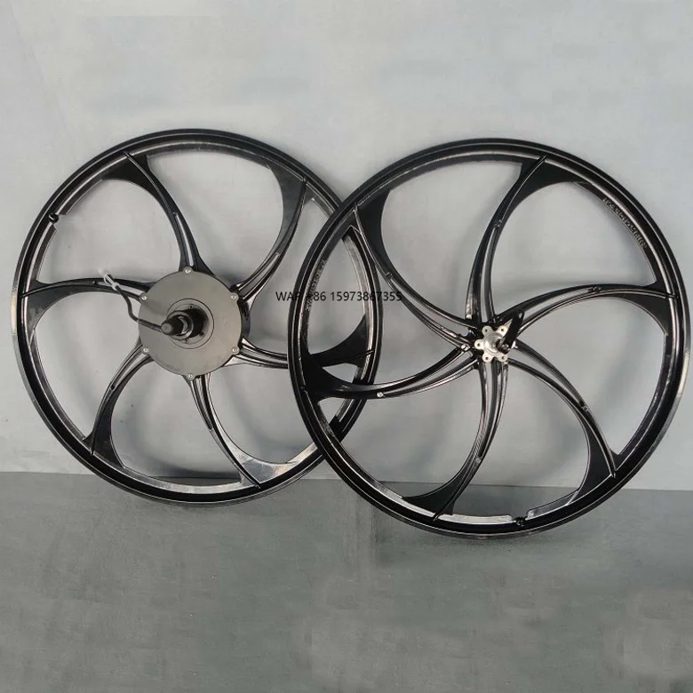 

2019 Newest Magnesium Alloy Electrical Integrate Motor Wheels Electric Bike Kit for Mountain Bike 26''
