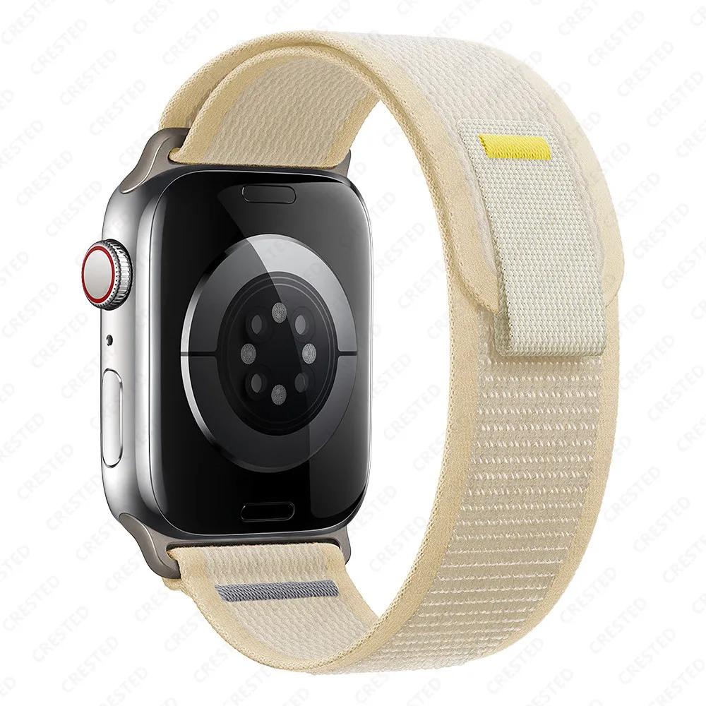 Trail Loop bandjes voor Apple Watch Ultra 4 3, 49 mm, 44 mm, 46 mm, 45 mm, 41 mm, 42 mm, 40 mm, iWatch Series 10, 9, SE, 11, 12.