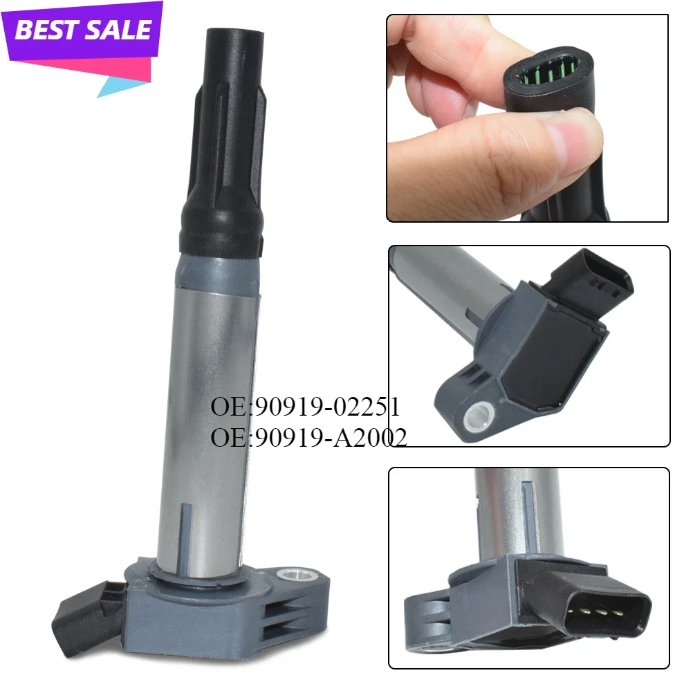 

1X Car Ignition Coil 90919-A2002 90919-02251 Car Accessories For Lexus ES350 ES350H RX350 GS350 Toyota Camry Corolla Avalon Rav4