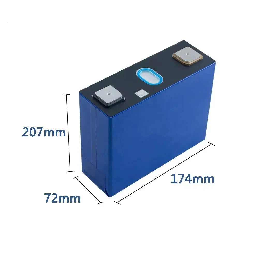 4PCS New 3.2V 320Ah Lifepo4 battery 3C lithium iron phosphate high power diy 12v 24v Solar storage EV RV car Golf cart