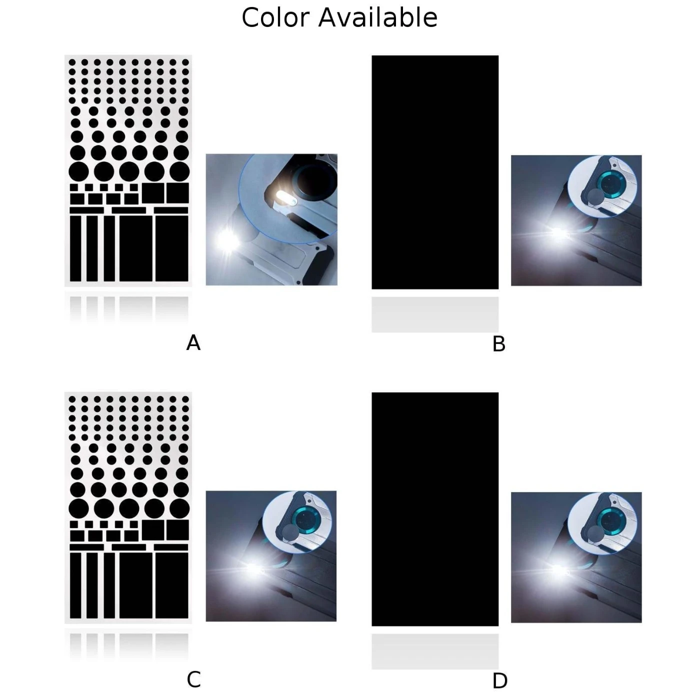 Высококачественные наклейки, наклейки с затемнением света, наклейки с затемнением, ПВХ, черные для автомобилей, мотоциклов, электроники, автомобиля