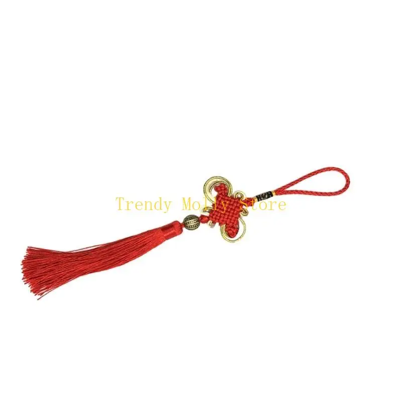 N5KB DIY Crafts and Gifts Small Chinese Knot Pendant for Personalized Creations - Detail 1