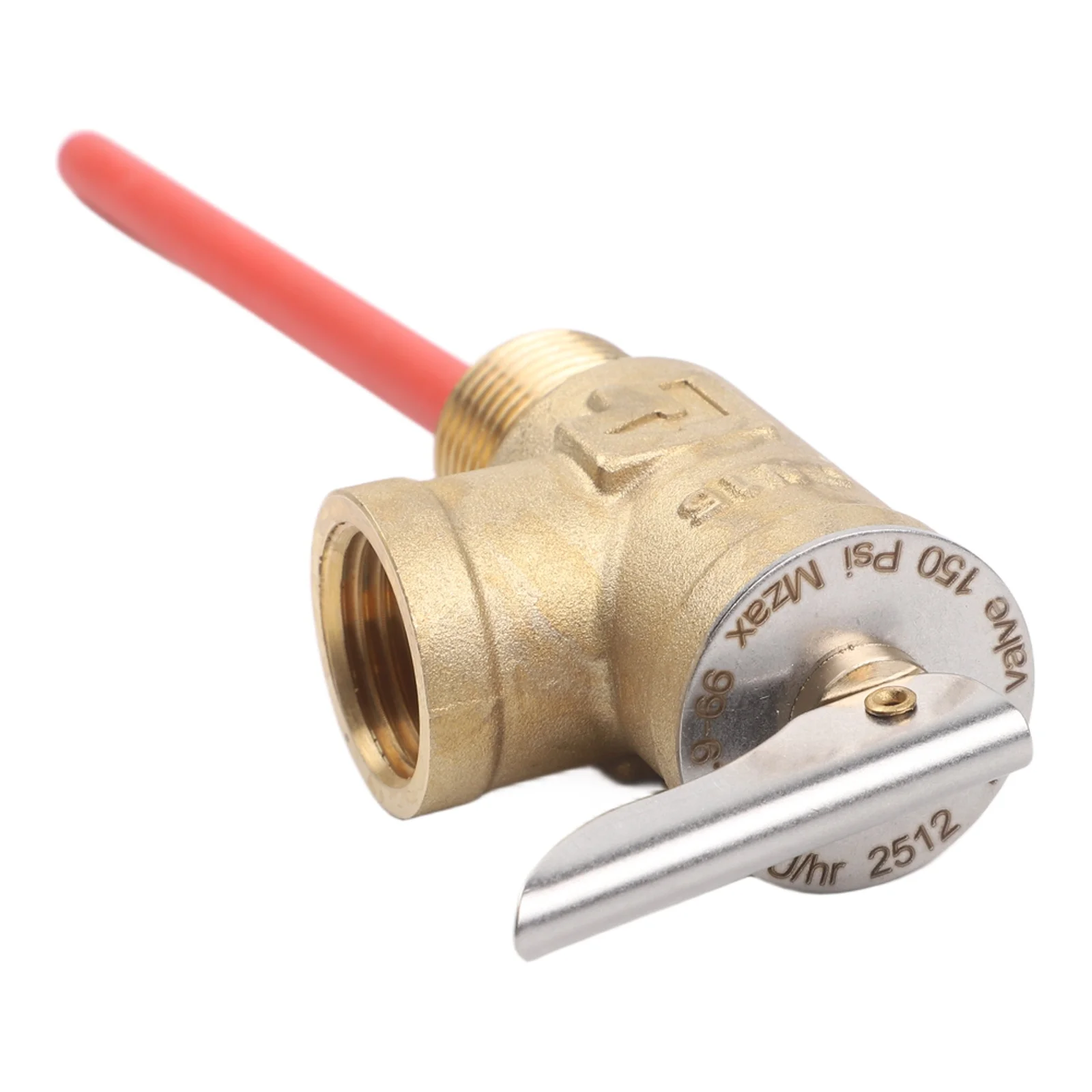 Heater DN15 Boiler Safety Valve Easy Installation for Quick Pressure Release Suitable For Electric Heaters Ergonomic Design