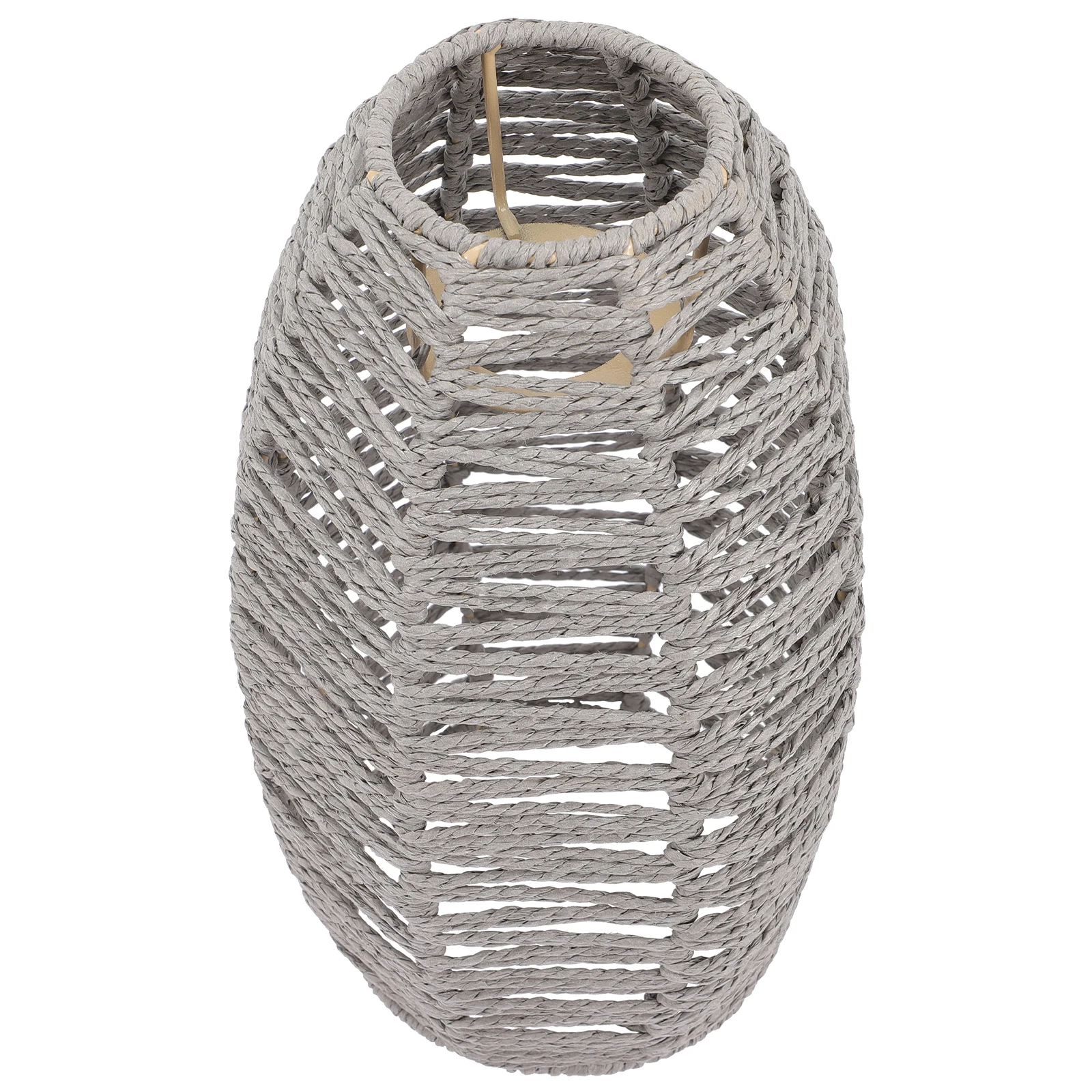 

Creative Minimalist Wicker Lampshade Replacement For Ceiling Light Chandelier Dust Protection Home Decor Small Weaving Light