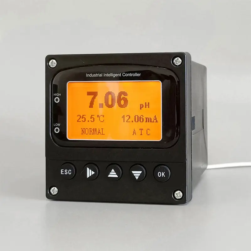 Industrial online pH meter pH transmitter acidity meter acid and alkali