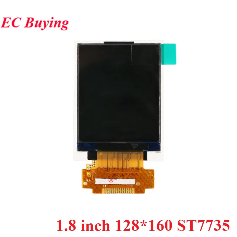 1.44/1.8/2.0/2.2/2.4/2.8 inci layar warna TFT modul Tampilan LCD Drive ST7735 ILI9225 ILI9341 antarmuka SPI 128*128 240*320