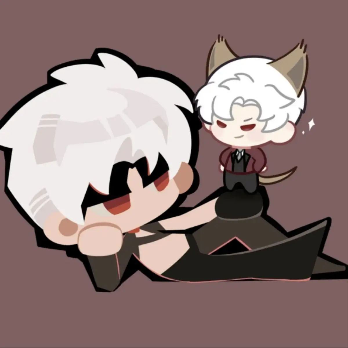 NEW Anime Love And Deepspace Zayne Caleb Xavier  Cartoon Game Peripheral Keychain Personalized Creative Kawaii Backpack Pendant