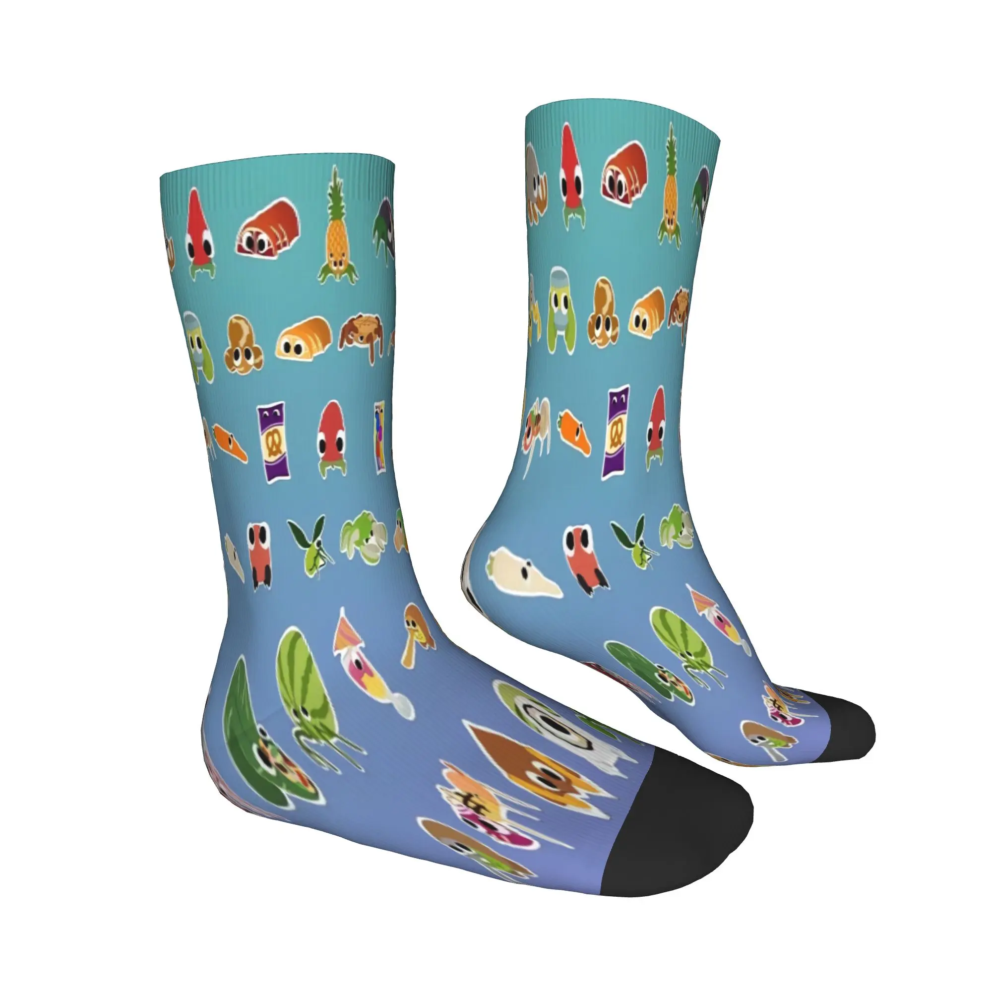 Bugsnax Advanture Game Socks Winter  Stockings Novelty Men Soft Breathable Socks Graphic Climbing Non Slip Socks