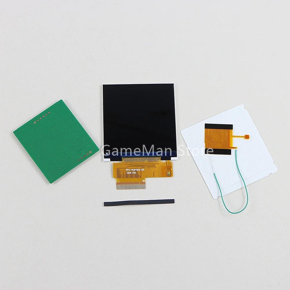 1 Juego de Kit de modificación de pantalla LCD GBP de 2,6 pulgadas, repuesto de alta luminosidad LCD, brillo ajustable, accesorios de 5 segmentos