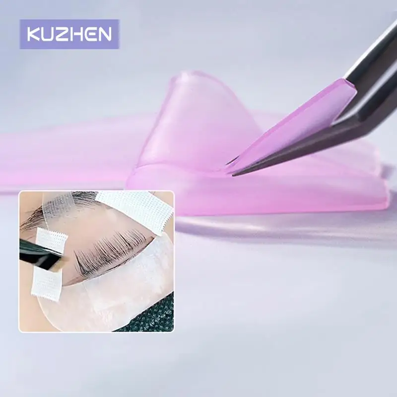 Box-packed Silicone Eyelash Perm Pads Lashes Rods Shield Lifting 3D Eyelash Curler Accessories Applicator Makeup Tool