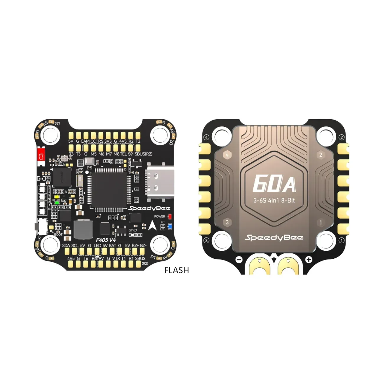 SpeedyBee جديد 2025 F405 V4 BLS 60A 30x30 FC&ESC كومة لـ FPV