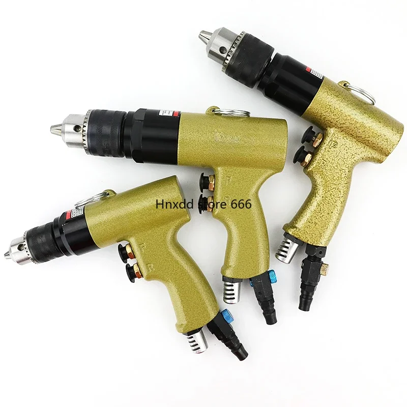 Speed regulation positive and negative pneumatic pistol air drill air drill 1/2 tapping machine, tapping , drilling machine 3/8