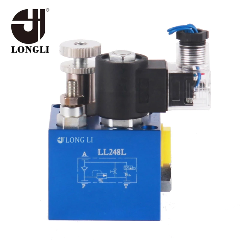 China Manufacturer LL248 Cartridge Valve Block Hydraulic Steering