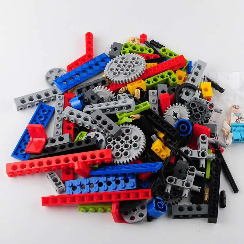 Moc peças técnicas blocos de construção pequenas peças de partículas 9686 2412 kits de acessórios brinquedos para crianças presente tijolos de brinquedo