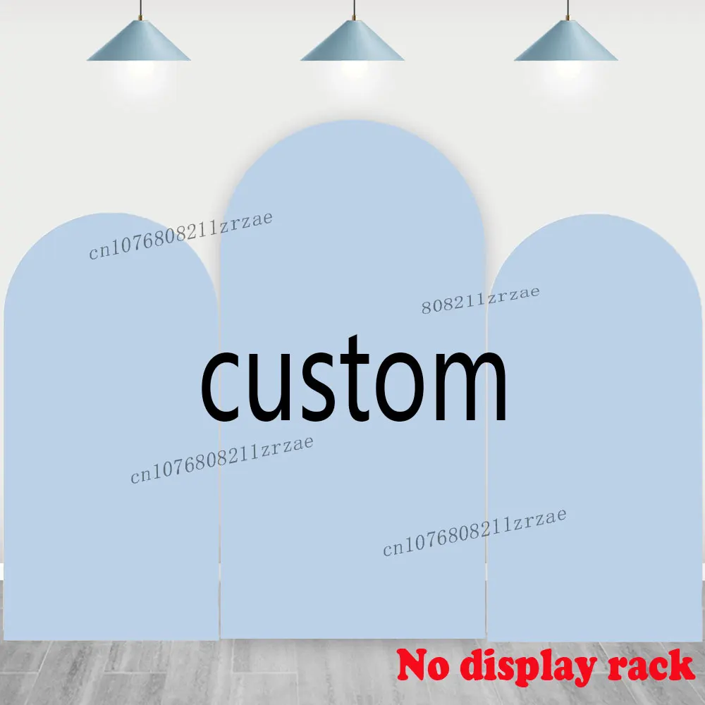 

Custom Spandex Fabric Arch Backdrop For Kids Birthday Party Decoration Elasticity Cover Photography Background Studio Props