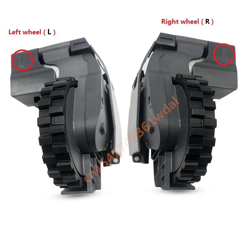 Rueda de viaje derecha e izquierda Original con Motor para Roborock C10, E20, E25, E35, S50, S51, S55, piezas de aspiradora Robot