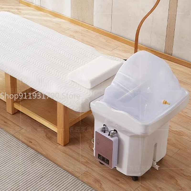 Removable Thai Shampoo Bed Portable Japanese Head Spahair Washing Bed Stylist Fauteuil Coiffure Salon Equipment MQ50SC