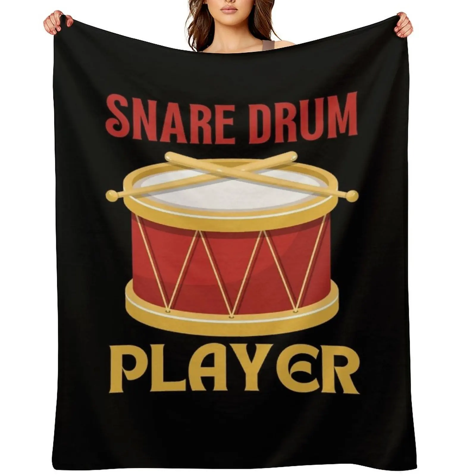 

Snare Drum Player Throw Blanket Tourist heavy to sleep Sofa Quilt Blankets For Sofas Blankets
