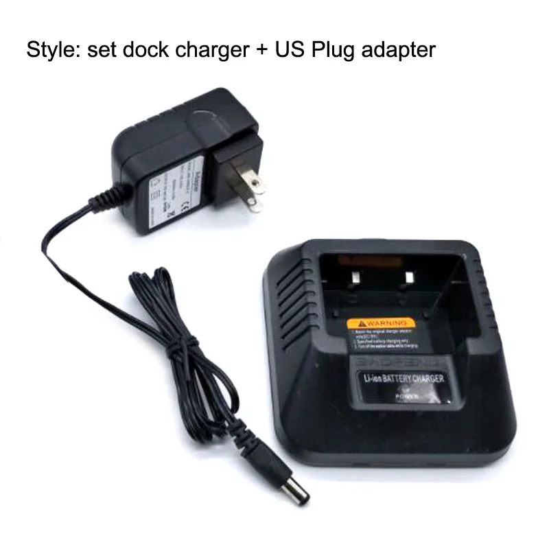 US/EU Plug Desktop Battery Dock Rapid Charger For BaoFeng UV5R UV-5R Pro DM-5R BF-F8HP UV-5RE PLUS UV-5RA UV5RB BF-F9 V2+ Radio