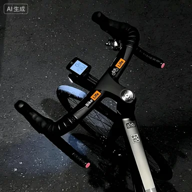 

1Pc Bike Life Vinyl Bicycle Frame Sticker - Waterproof, Durable Vinyl Sticker for Steering Wheels and Tubes, Black, for Road