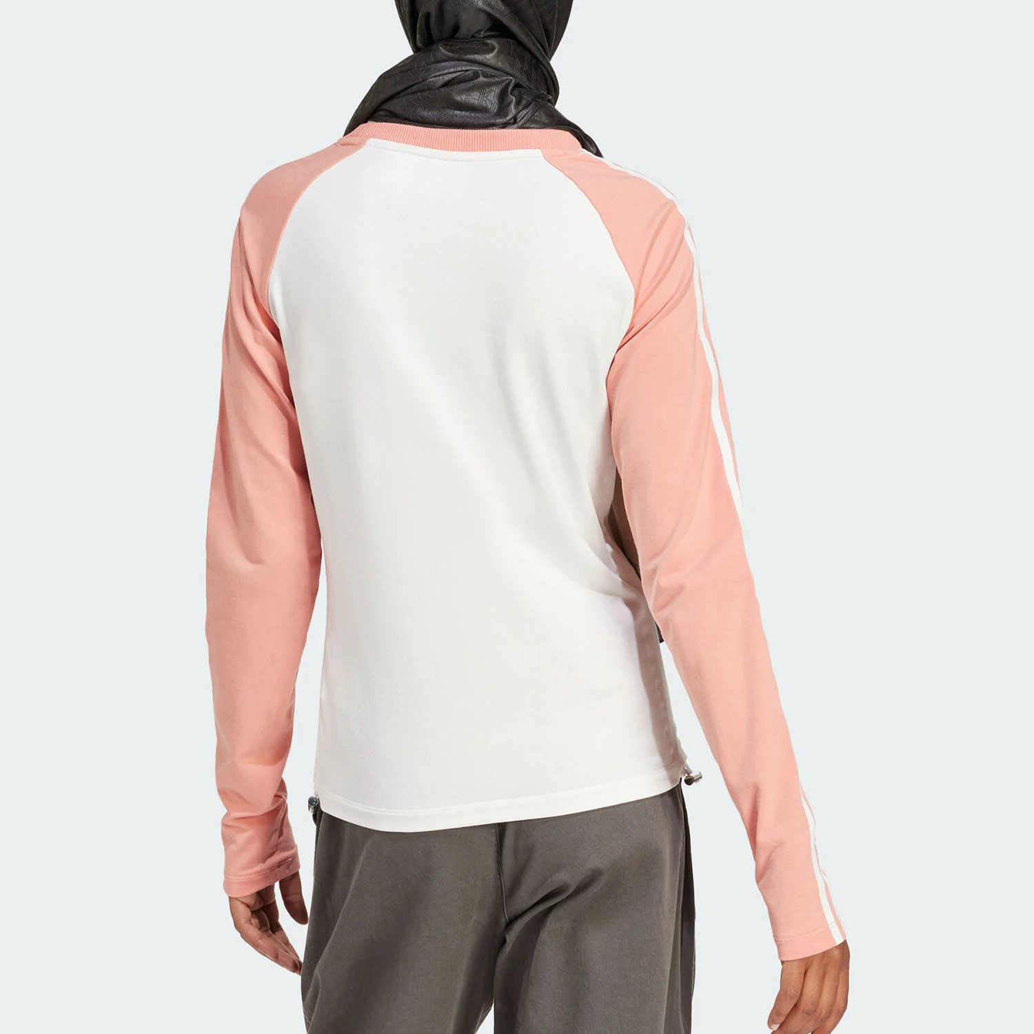 Adidas genuine clover women's loose casual sports long sleeved T-shirt IY0781