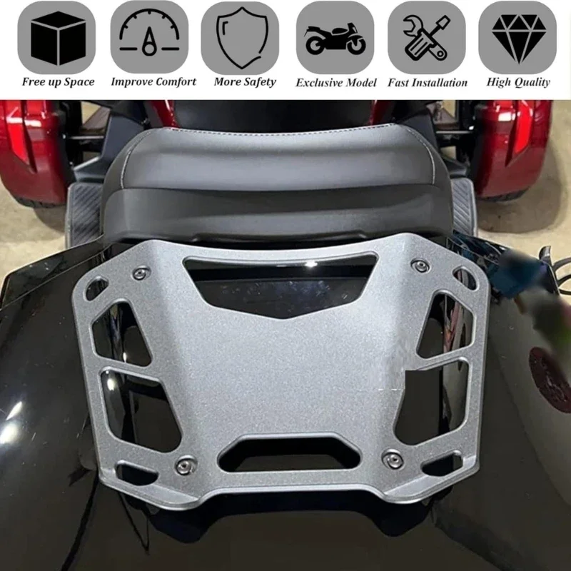 

Steel Constructed Motorbike Rear Shipper 30L Extended Storage Space Effect Resistant Frame Simplistic Installation Process D7YA