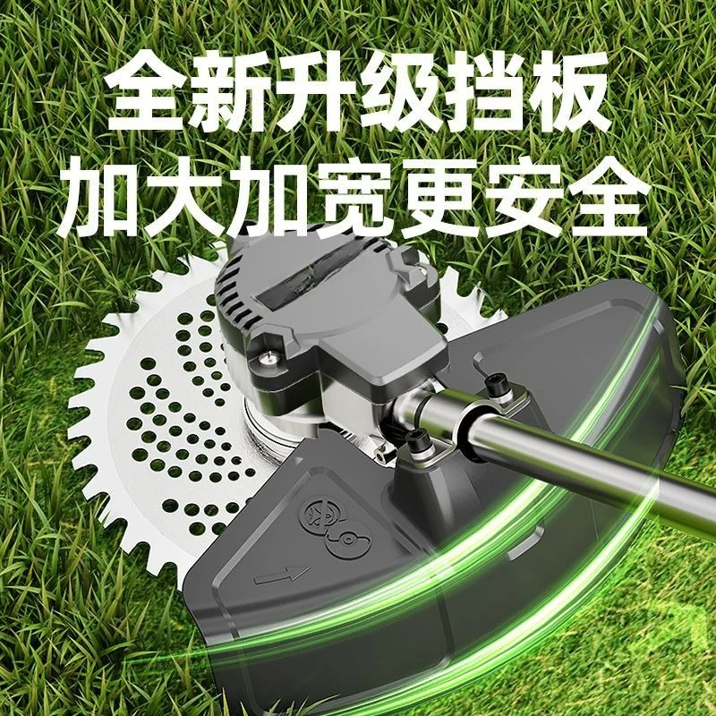 Bürstenloser elektrischer Rasenmäher, Hochleistungs-Rasenmäher mit Lithiumbatterie für den Haushalt