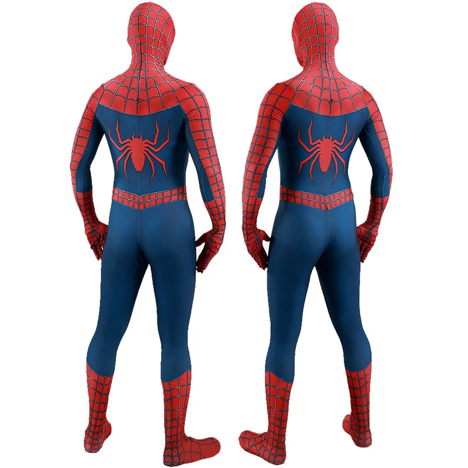 スパイダーマン フルボディコスチューム　コスプレ　スーツ 大人のためのスパイダーマンコスプレコスチューム、ダークレイミ