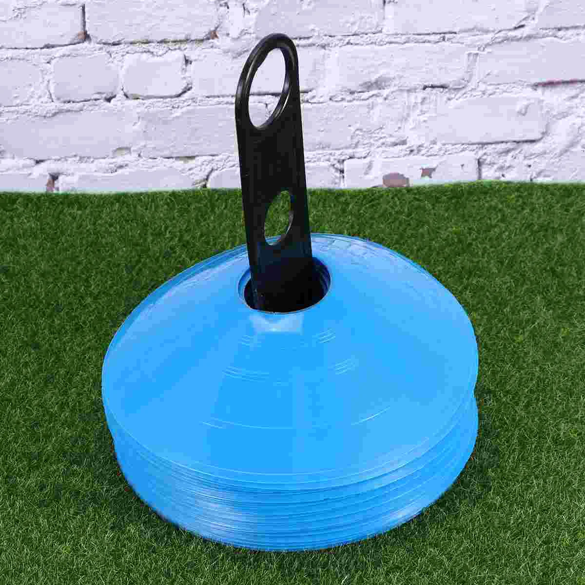 

26 Pcs Pop up Soccer Net Tray Football Training Disc Cone Marker Child Cones for Practice